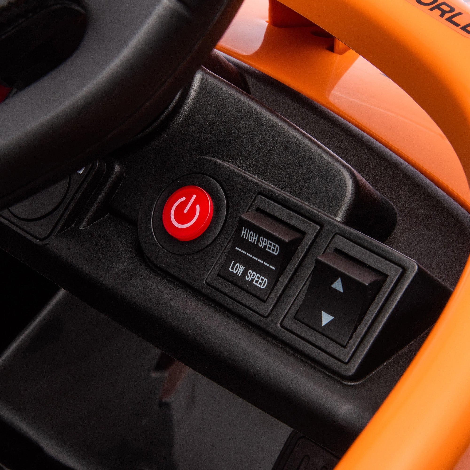 Macchina Elettrica per Bambini 12V con Licenza McLaren Racing Arancione