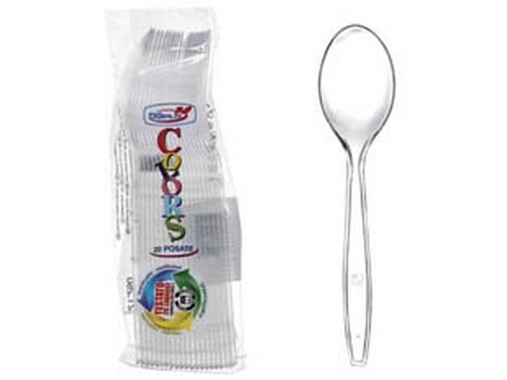 30cf cucchiai trasparenti pz.20 cod:ferx.fer351812