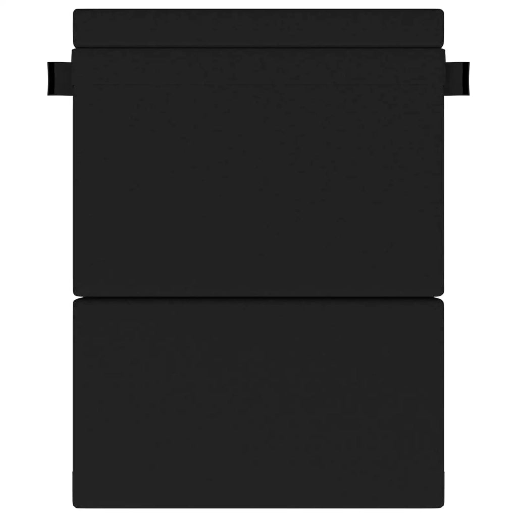 Divano Letto Pieghevole Nero 152 x 86,5 x 60 cm Tessuto 900121