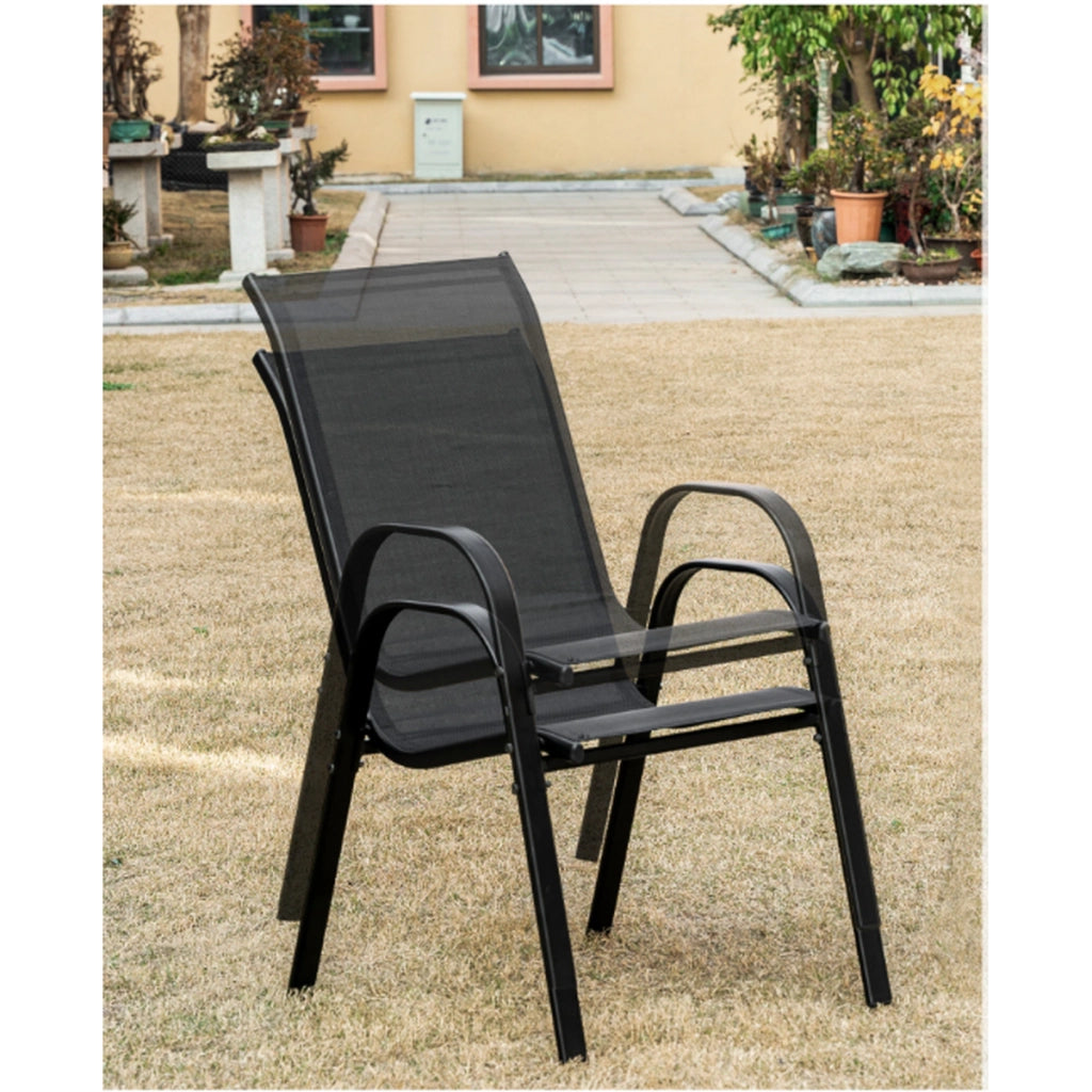 Set da giardino Island con tavolo rotondo e 4 sedie Sofia