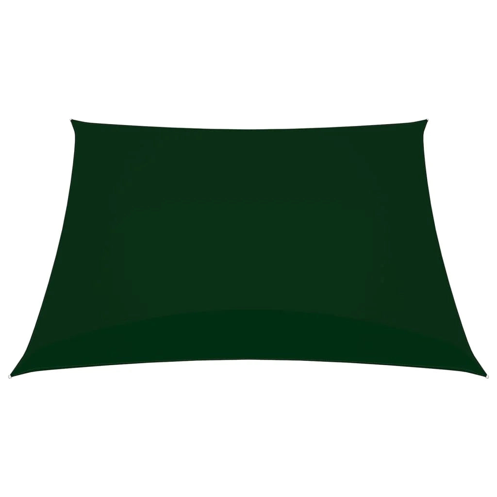 Vela parasole parasole quadrata in tessuto Oxford 7 x 7 m verde scuro 02_0009546