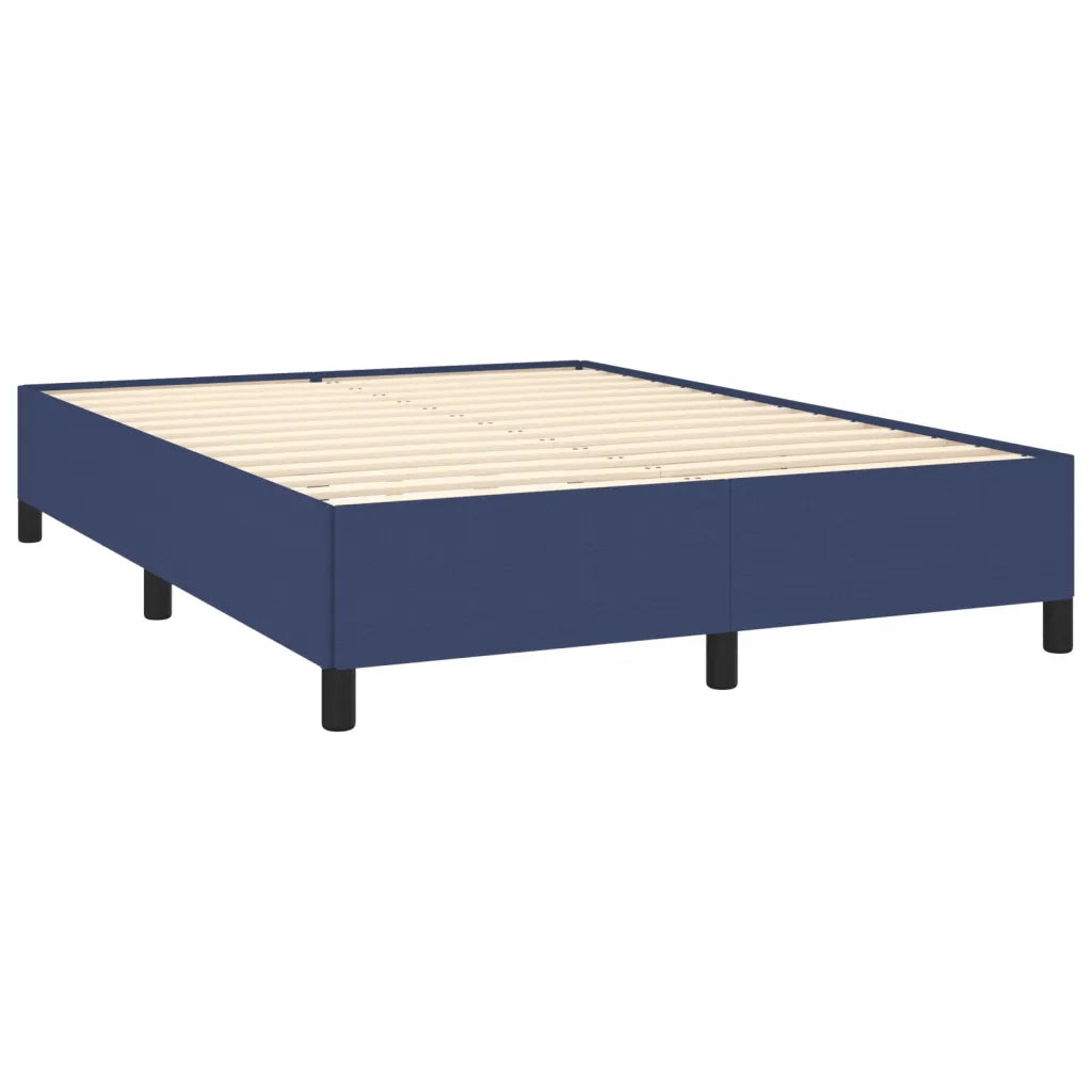 Giroletto senza Materasso Blu 140x190 cm in Tessuto 347064