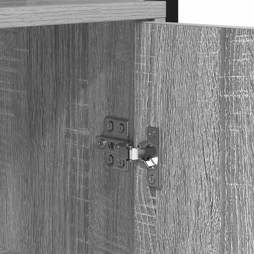 Armadio per Libri Grigio Sonoma 40 x 24 x 161 cm