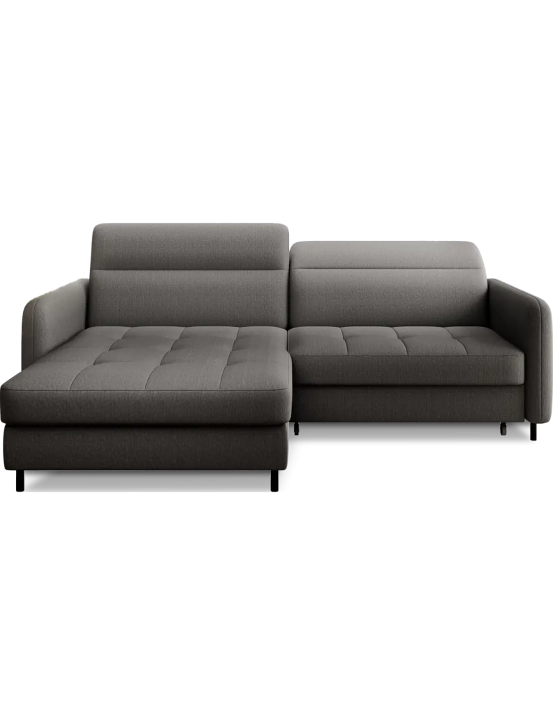 Divano ad angolo collezione GOUMSI colore Grigio scuro