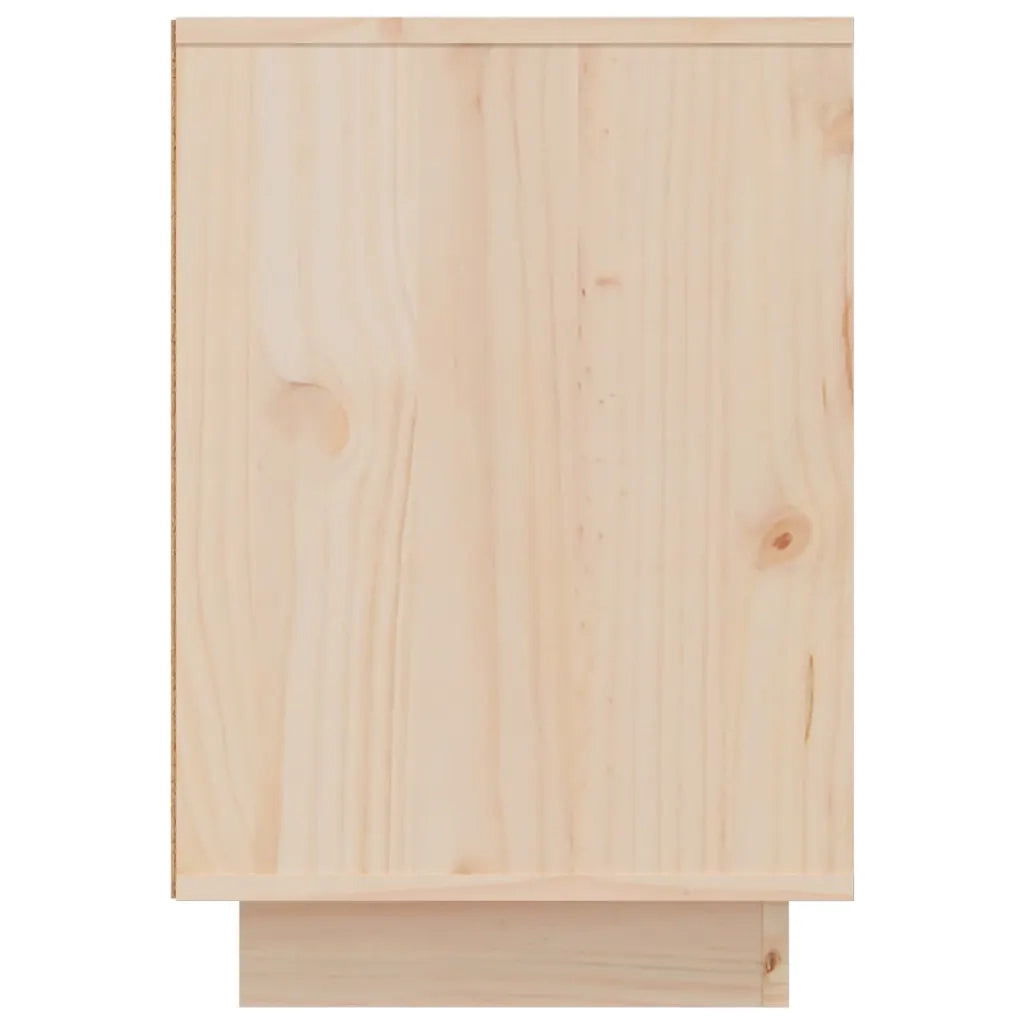 Comodino 50x34x50 cm in Legno Massello di Pino cod mxl 30606