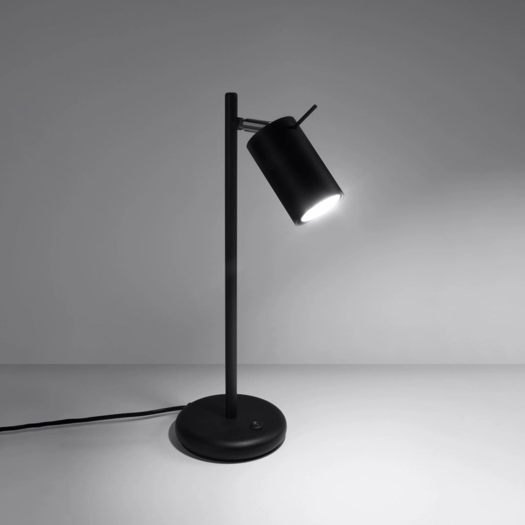 Lampada da scrivania moderna nera Pure Lume TORQUE GU10