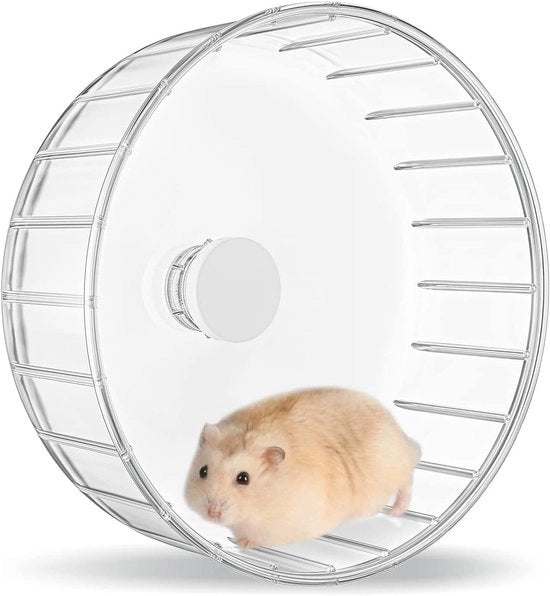 Ruota silenziosa per gerbillo, topo siriano, ratto, topo nano - ruota per topo