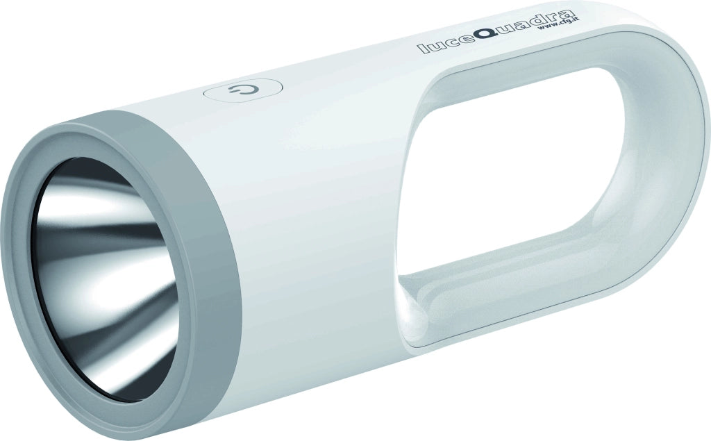 TORCIA RICARICABILE LUMUS DOPPIA FONTE LUMINOSA Ø cm. 8,5x20,2 h