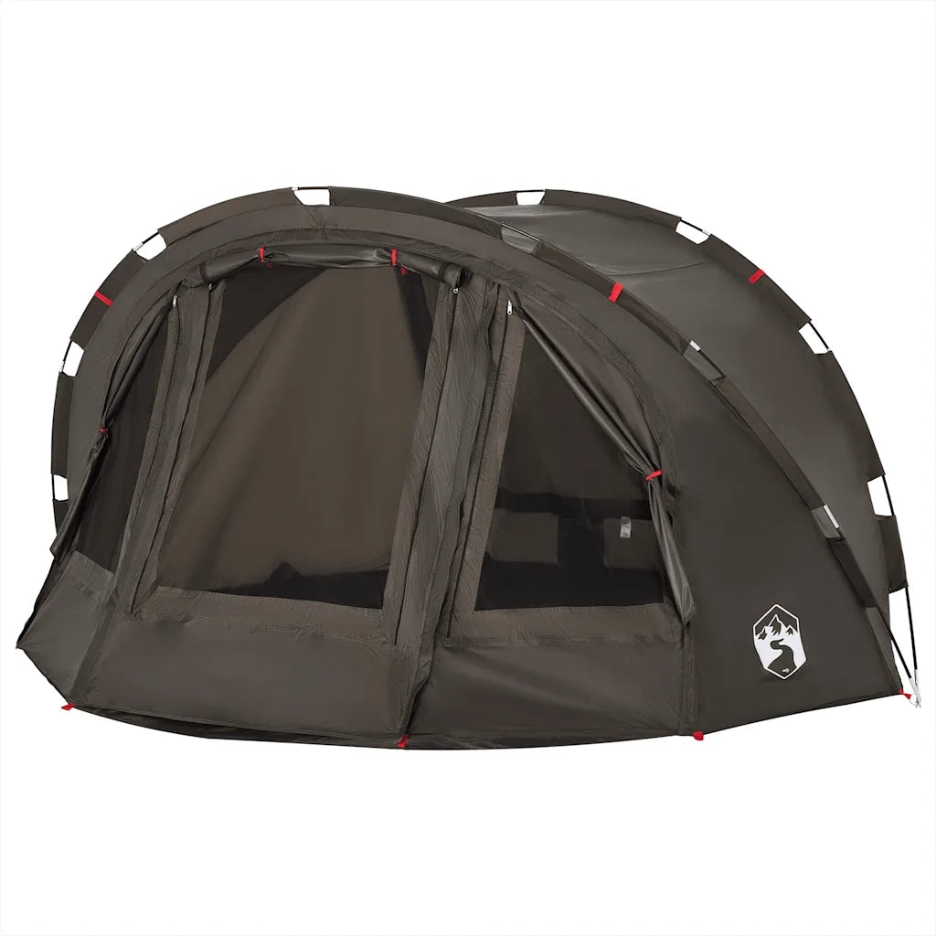 Tenda da Pesca per 2 Persone Marrone Impermeabile 4005318