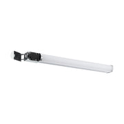 Applique Contemporanea Tragacete 1 Alluminio Argento Led Integrato 15W