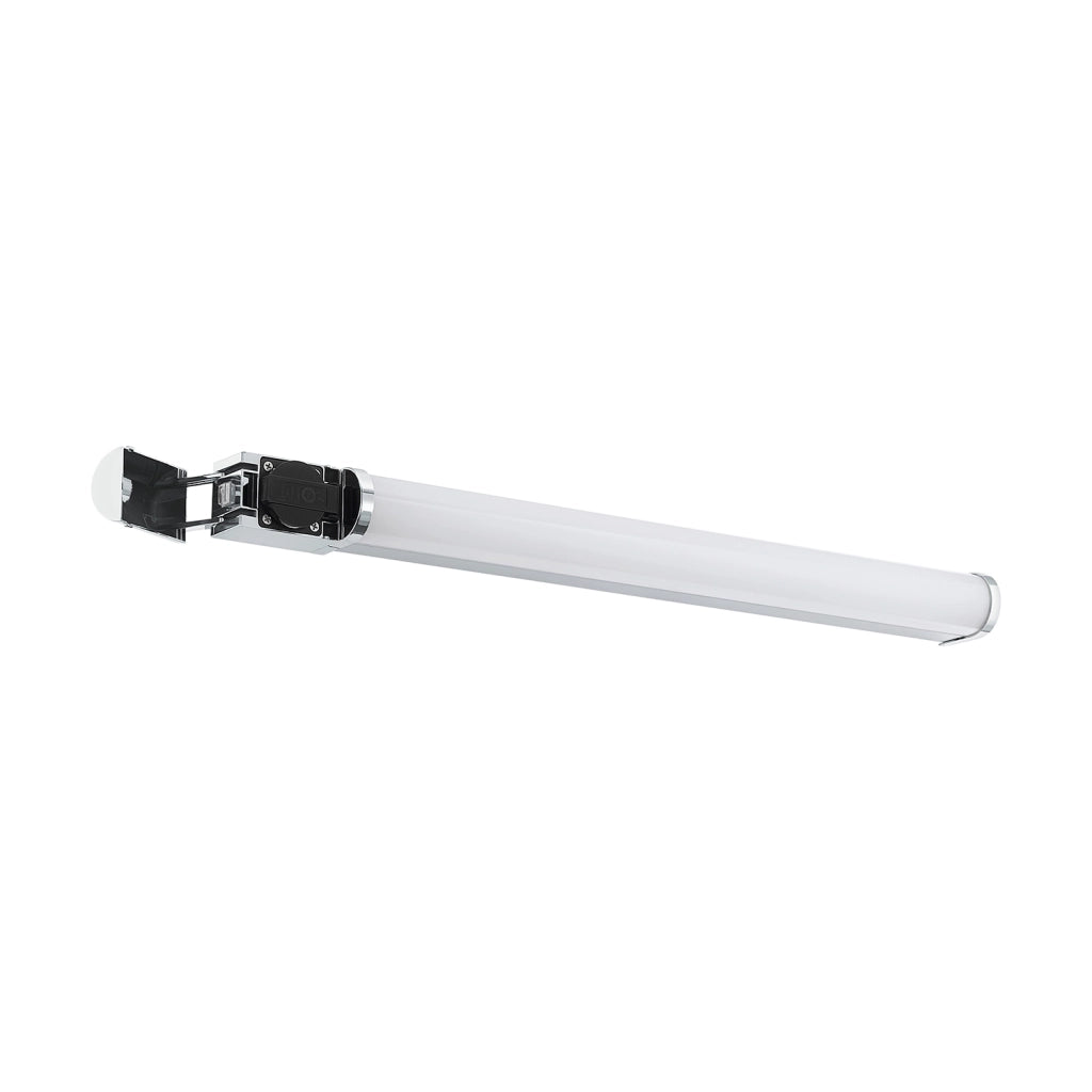Applique Contemporanea Tragacete 1 Alluminio Argento Led Integrato 15W