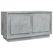 Mobile TV | Armadietto TV | Mobile Porta TV Grigio Cemento 80x35x45 cm in Legno Multistrato