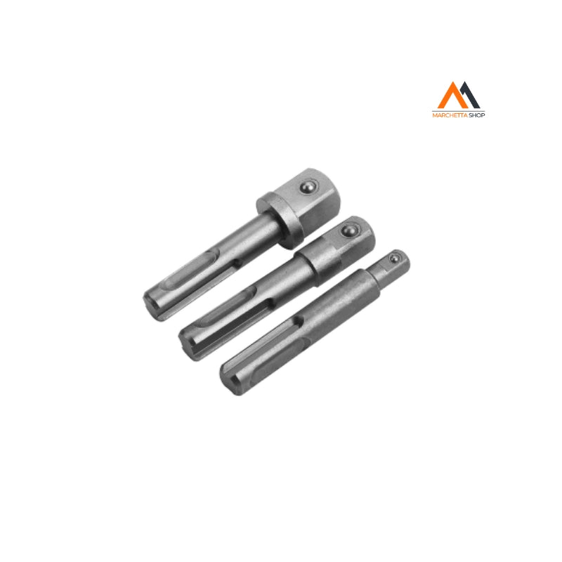 SET 3PZ ADATTATORI SDS-PLUS