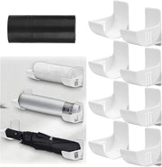 Organizzatore di cucina premium per sacchi della spazzatura e dispenser adesivo