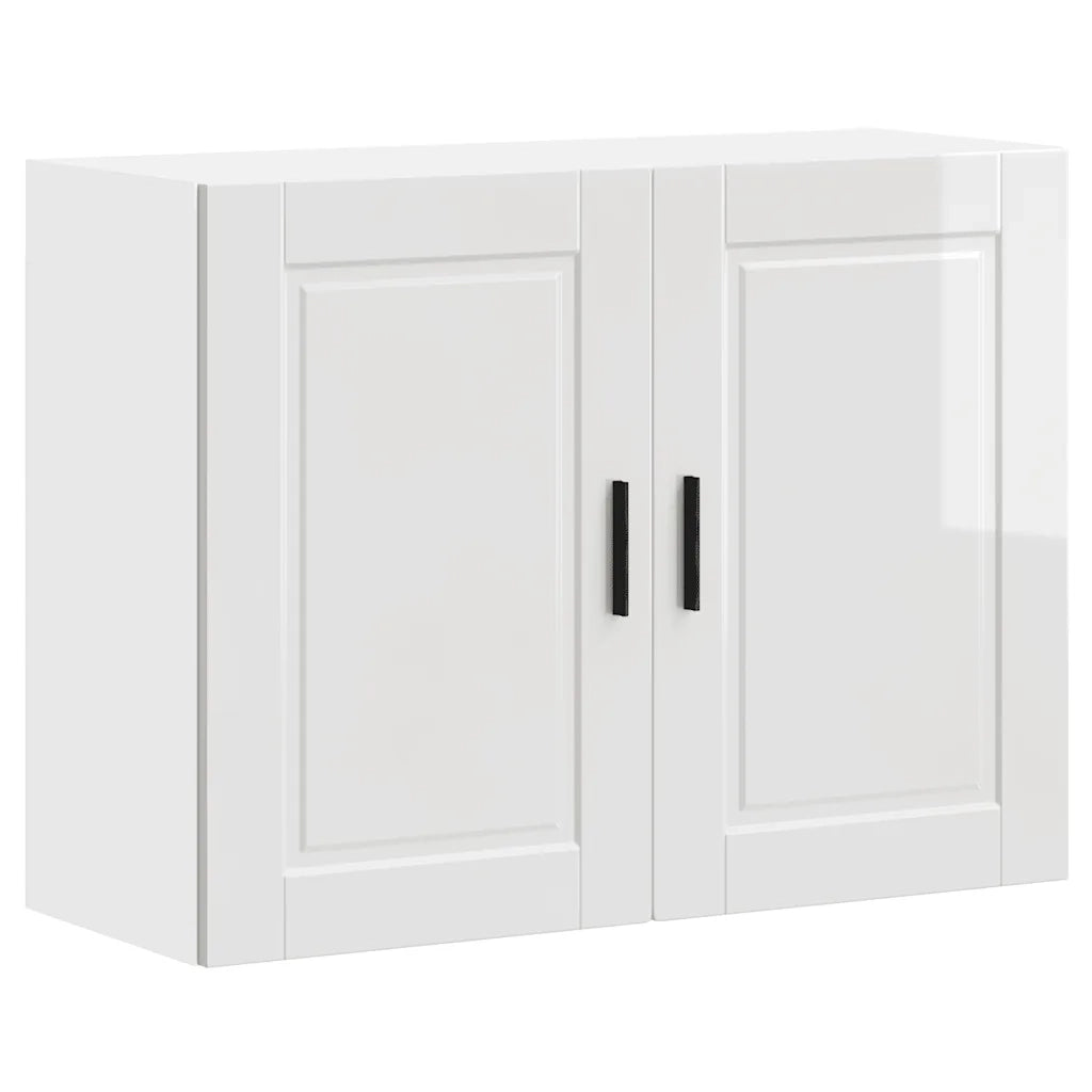 Pensile da Cucina Porto Bianco Lucido in Legno Multistrato