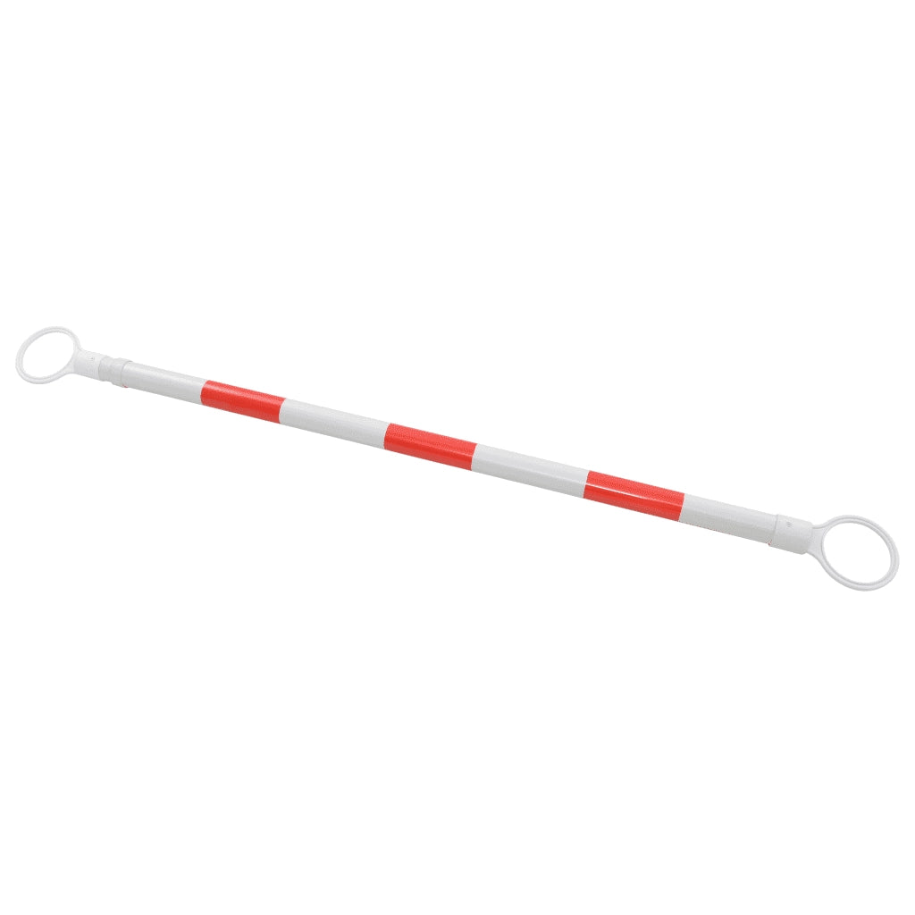 Barre Retrattili per Coni Stradali 2 pz ABS 116-197 cm CFW3569706