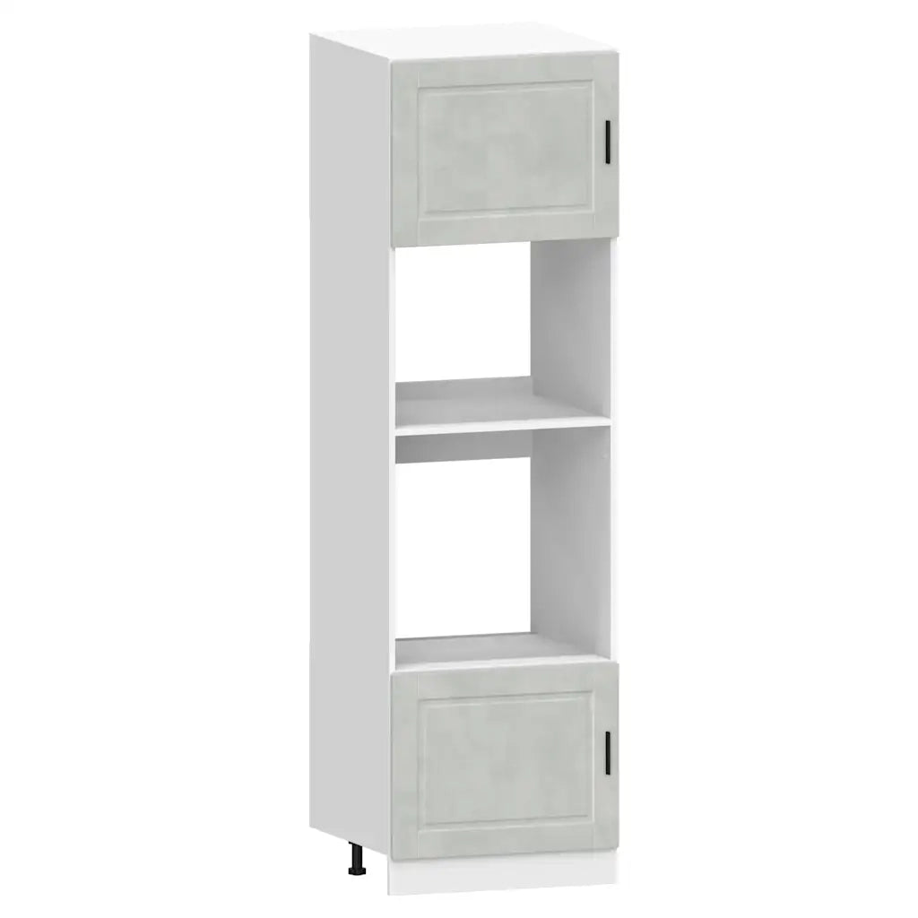 Set Mobili da Cucina 7 pz Kalmar Grigio Cemento in Truciolato 3314755