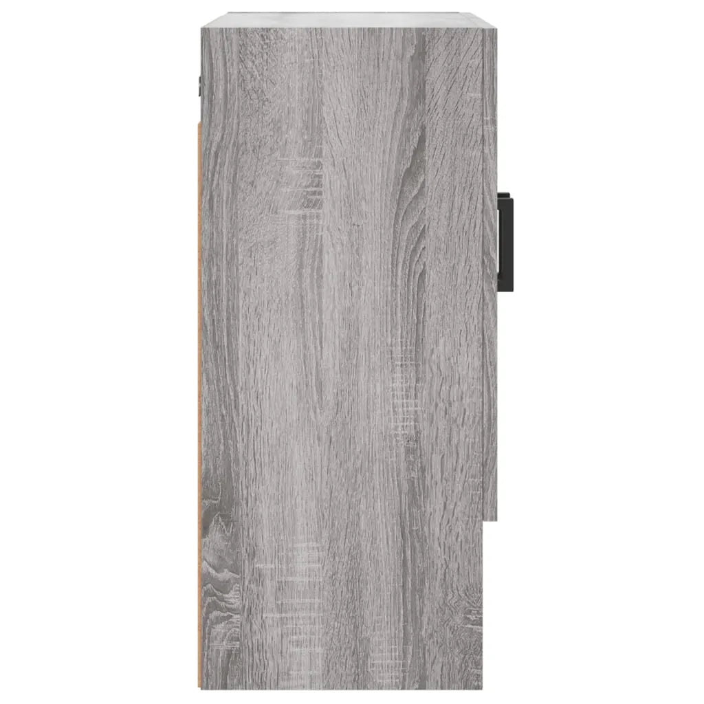 Armadietto a Muro | Mobile a Parete Grigio Sonoma 60x31x70cm in Legno Multistrato