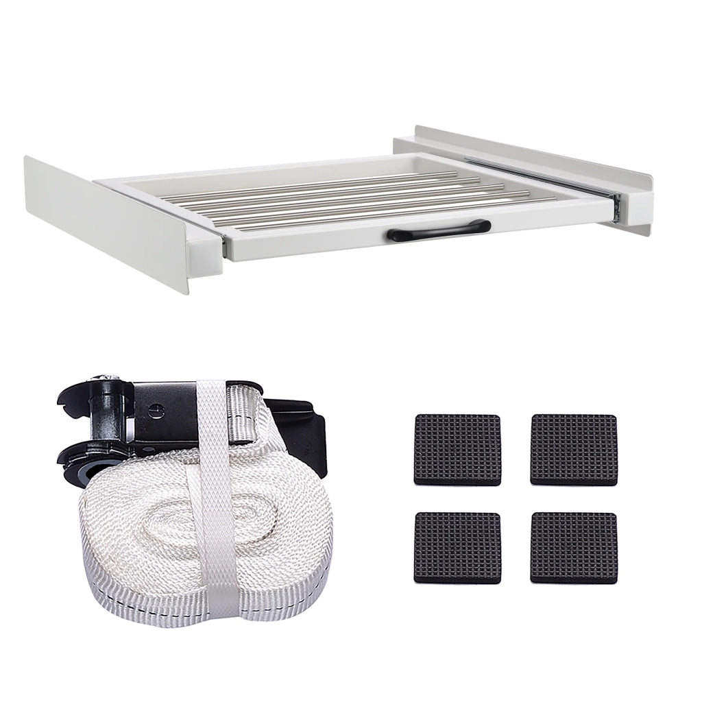 Kit sovrapposizione per lavasciuga standard cm 60 con portasciugamani bianco 03_0006459