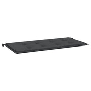 Cuscino per Panca | Cuscini per sedie Nero 100x50x4 cm in Tessuto Oxford