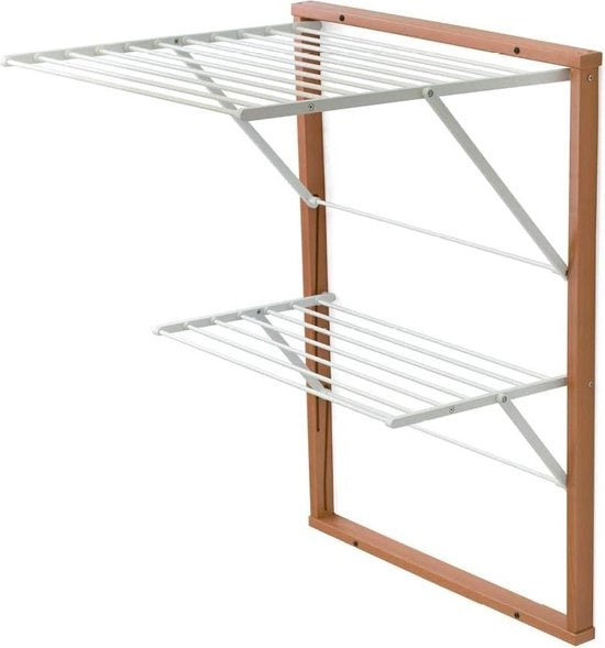 Droogrek per Wanden - 11 m Uittrekbaar - Finitura Ciliegio Ar-It nel Cuore del Legno - Droogrek per Legno
