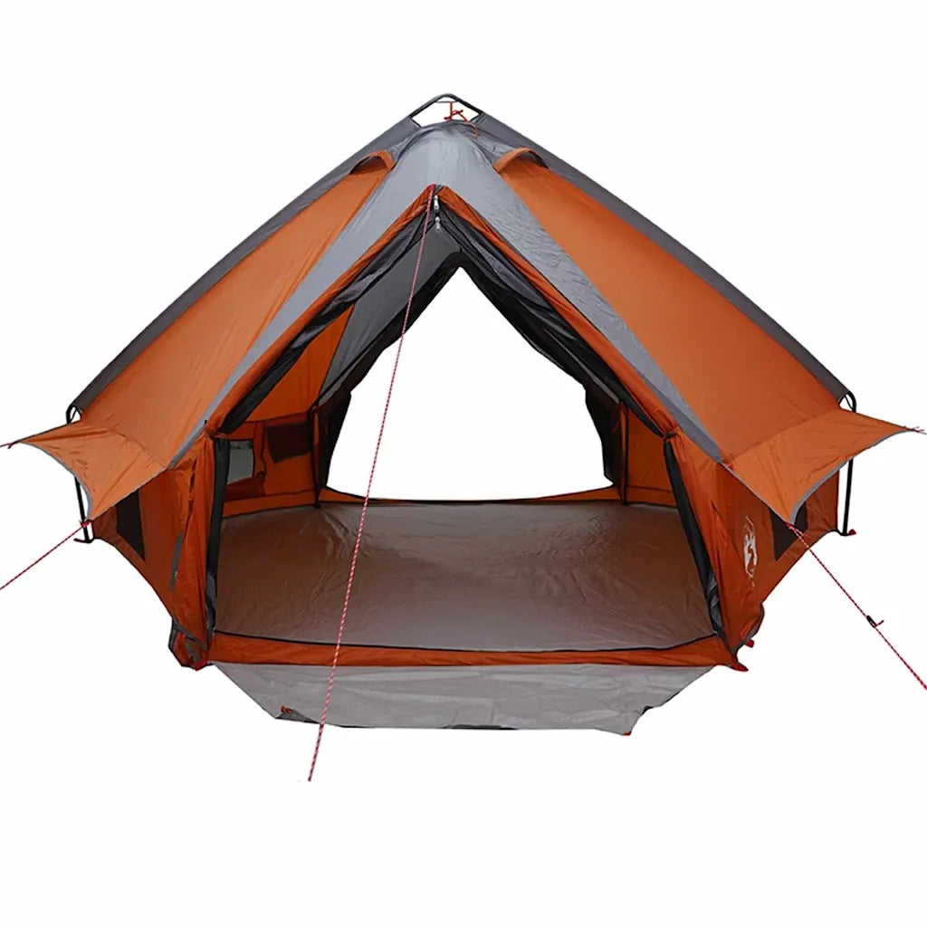Tenda Teepee per 6 Persone 6 persona Grigio e arancione 42004073