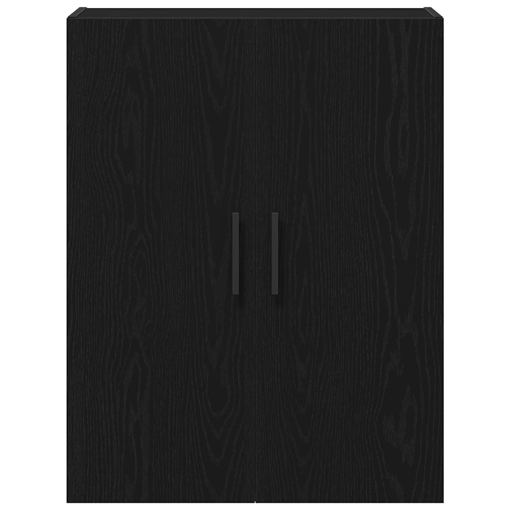 Mobile a muro Rovere Nero 69,5 x 34 x 90 cm Legno multistrato 862940
