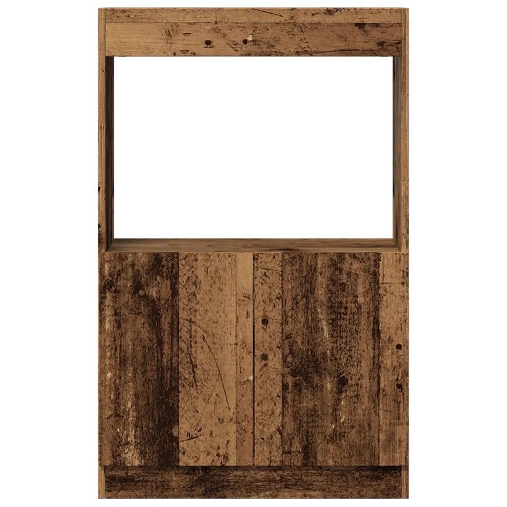Credenza-Buffet-Armadio da cucina Legno Antico 63x33x100 cm in Truciolato