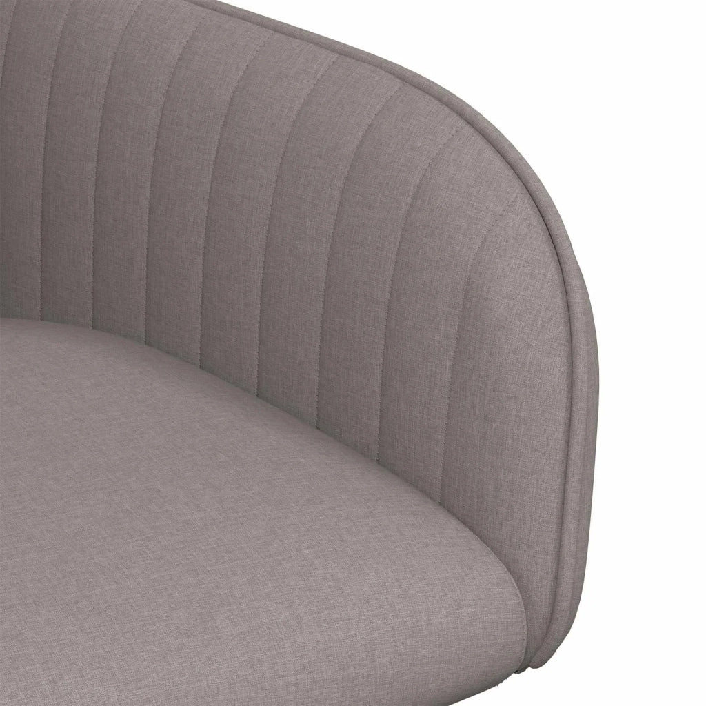 Sedie da pranzo 6 pz Tessuto Tortora 56,5 x 50 x 87,5 cm 3428206