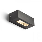 Faretto applique WOOP da parete grigio antracite  230V R7s 78mm 48W IP54