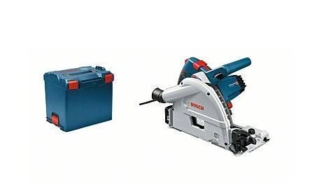 Bosch Professional 0601675001 GKT 55 GCE Sega a immersione 1400 W 165 mm velocita' regolabile con sistema aspirazione polvere colore Nero