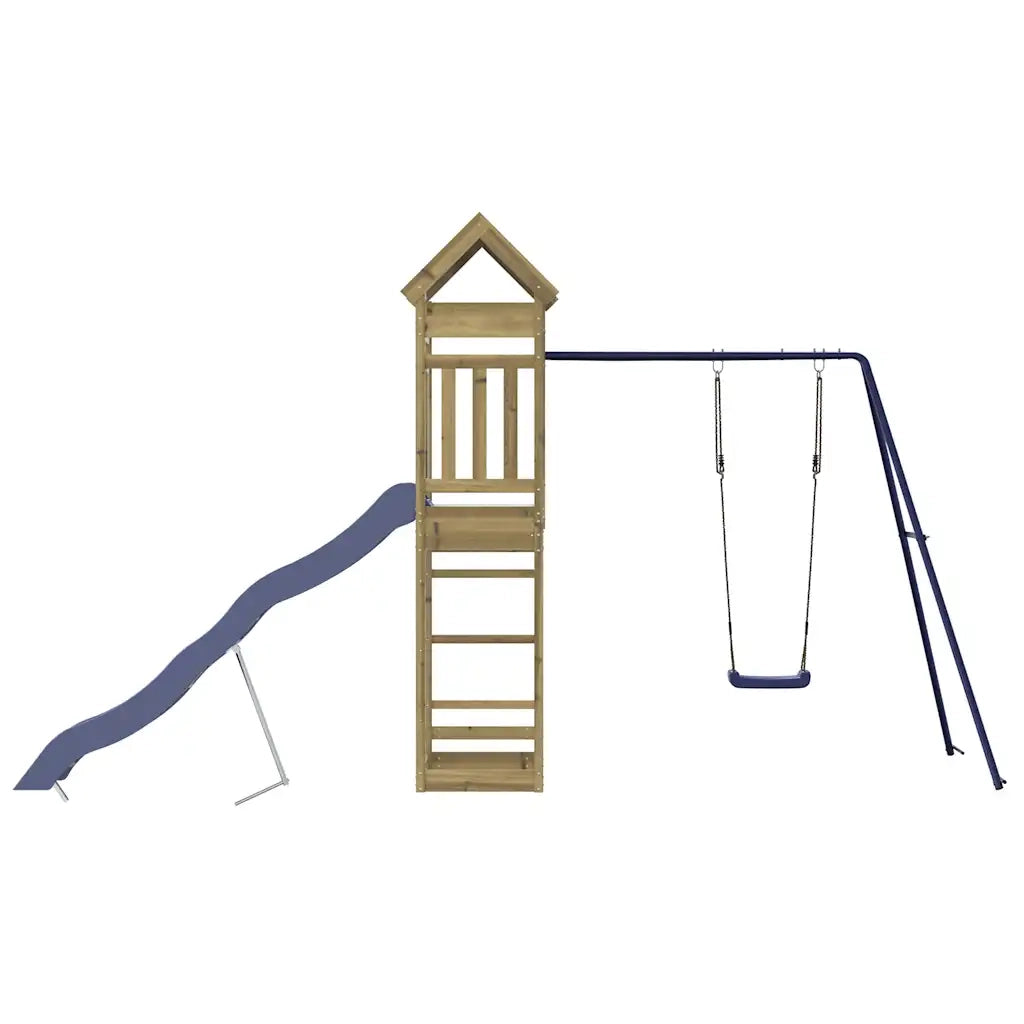 Set da Gioco da Esterno in Legno di Pino Impregnato 3279123
