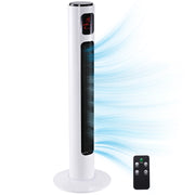 Ventilatore a Torre Silenzioso con Telecomando ¨C zephmum ¨C 45W 3 Velocit¨¤ 3 Modi Timer 10H Oscillazione 70¡ã Bianco