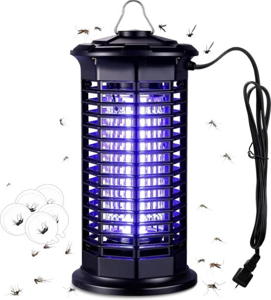 Insecticida elettrico lampada per zanzare 15W 4200V UV per camere da letto, giardini, esterni e campeggio