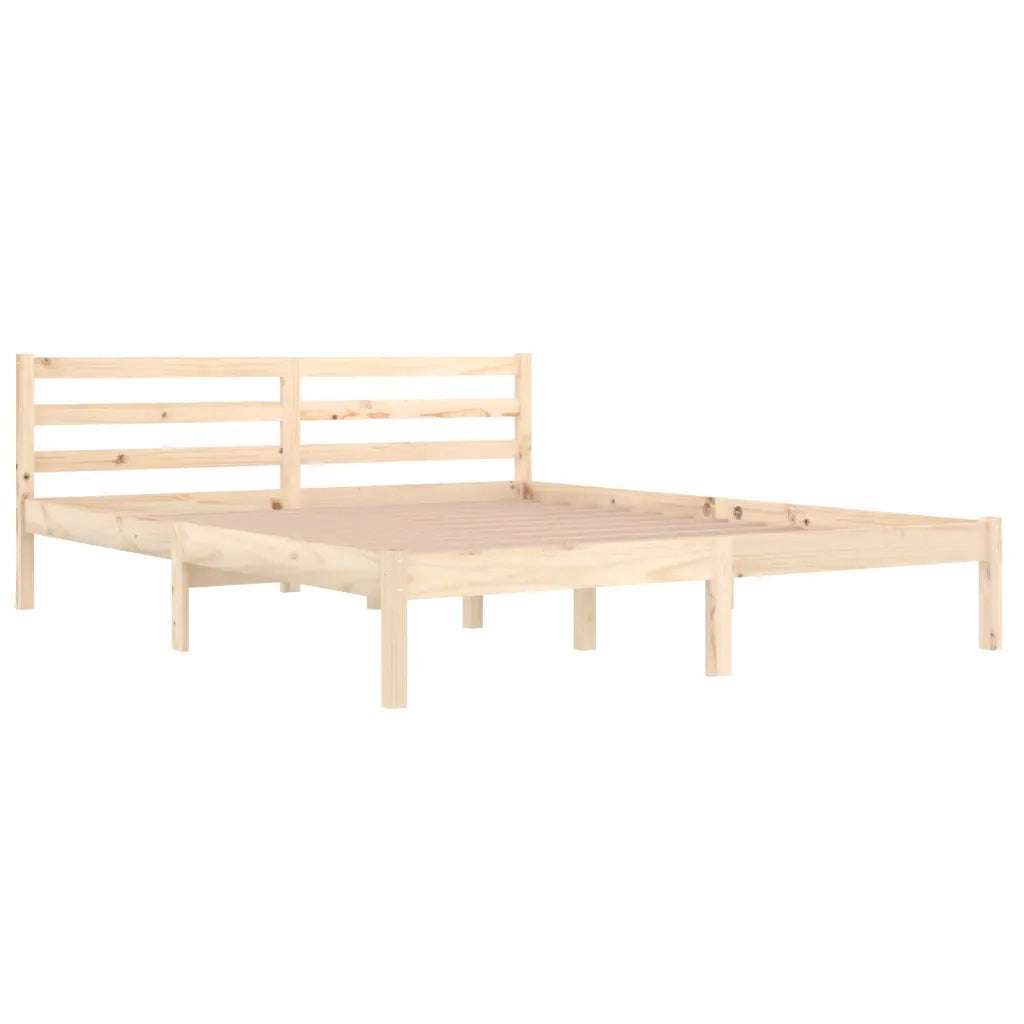 Giroletto-Struttura Letto in Legno Massello di Pino 160x200 cm 398109