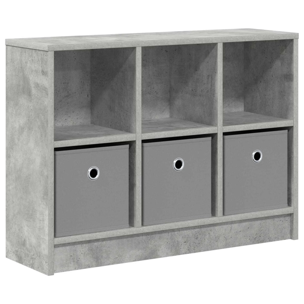 Credenza con cassetto Grigio cemento 73,5 x 22,5 x 53,5 cm