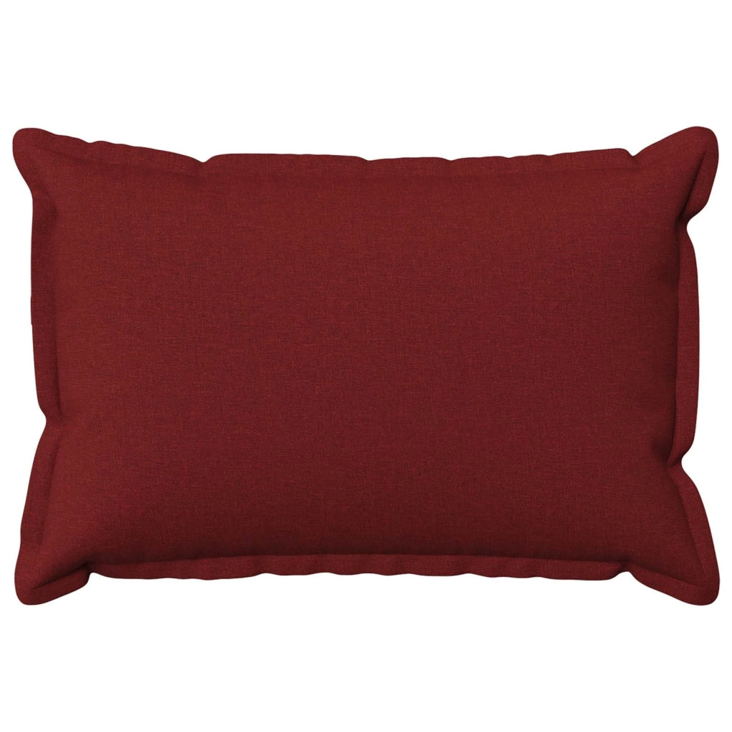 Federa 6 pcs HOUTEN Rosso Vino 40 x 60 cm Lino 917431
