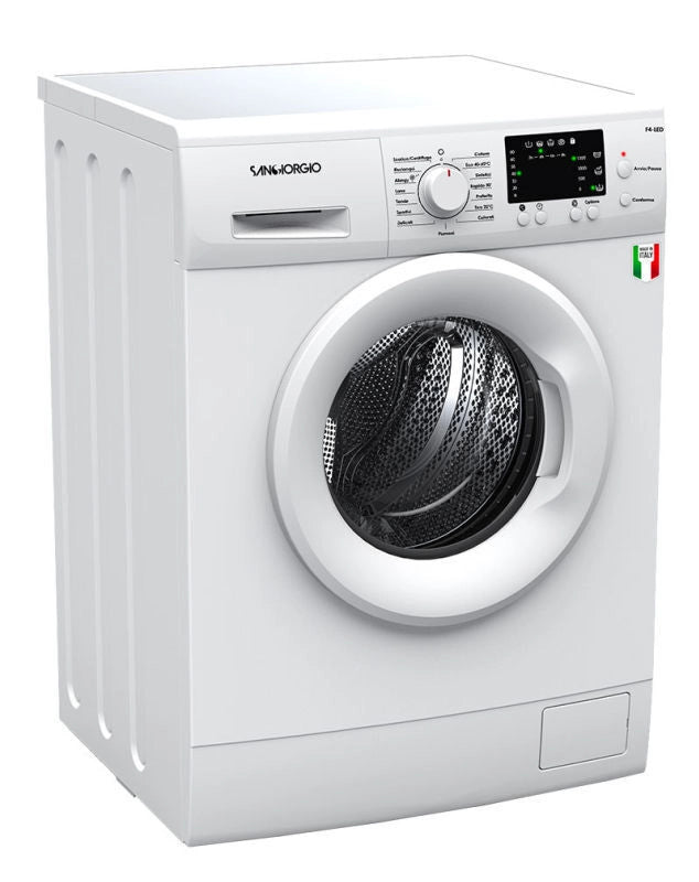 San Giorgio SG510 Lavatrice Frontale 5 Kg 1000 rpm Classe C 15 Programmi (84x60x47 cm) colore Bianco