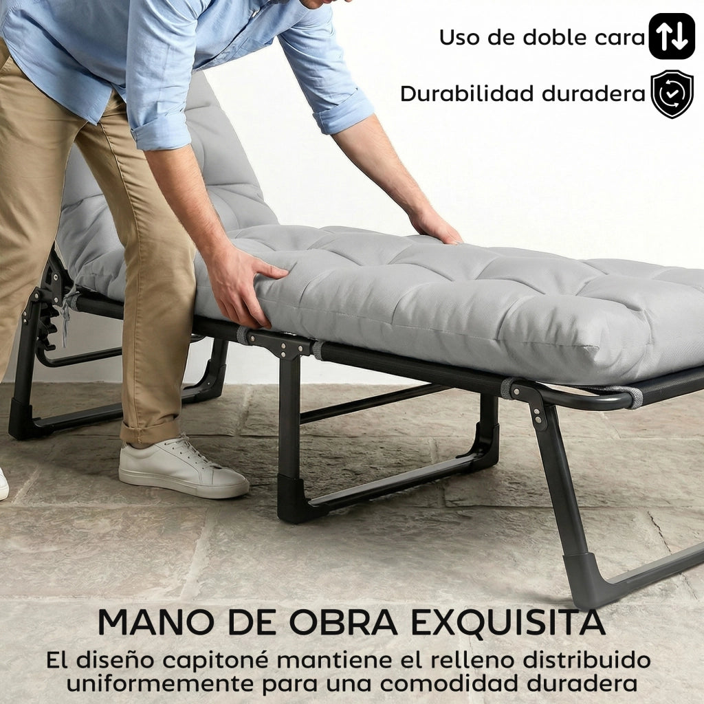 Cuscini per Tumbonas 180x55 cm ¨C zephmum ¨C Grigio Chiaro UPF30+