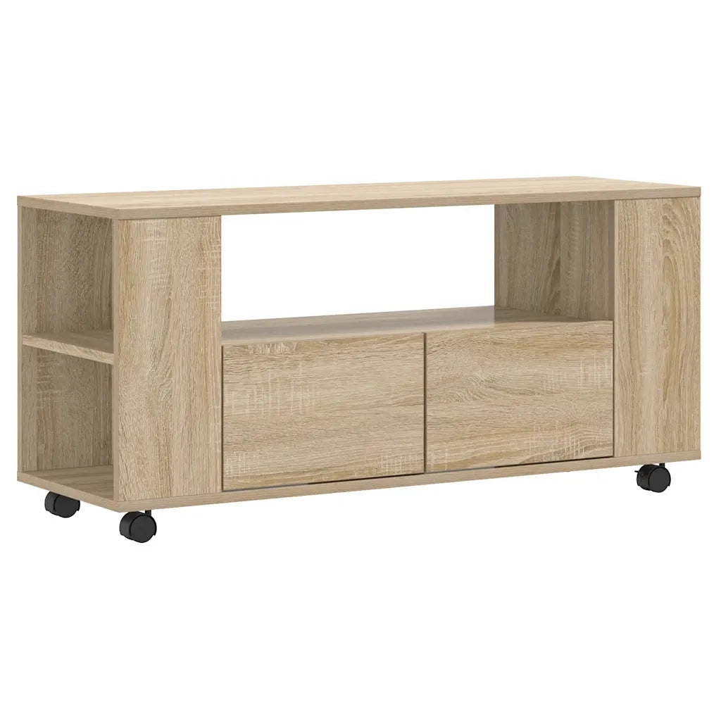 Mobile TV | Armadietto TV | Mobile Porta TV Rovere Sonoma 102x34,5x43 cm in Legno Multistrato