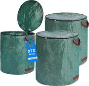 Set di secchi con coperchio - Set da 3 - 272 litri