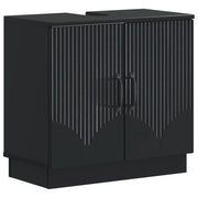 Armadio per Lavabo da Bagno HOORN Nero 59,5 x 31,5 x 56 cm 897226