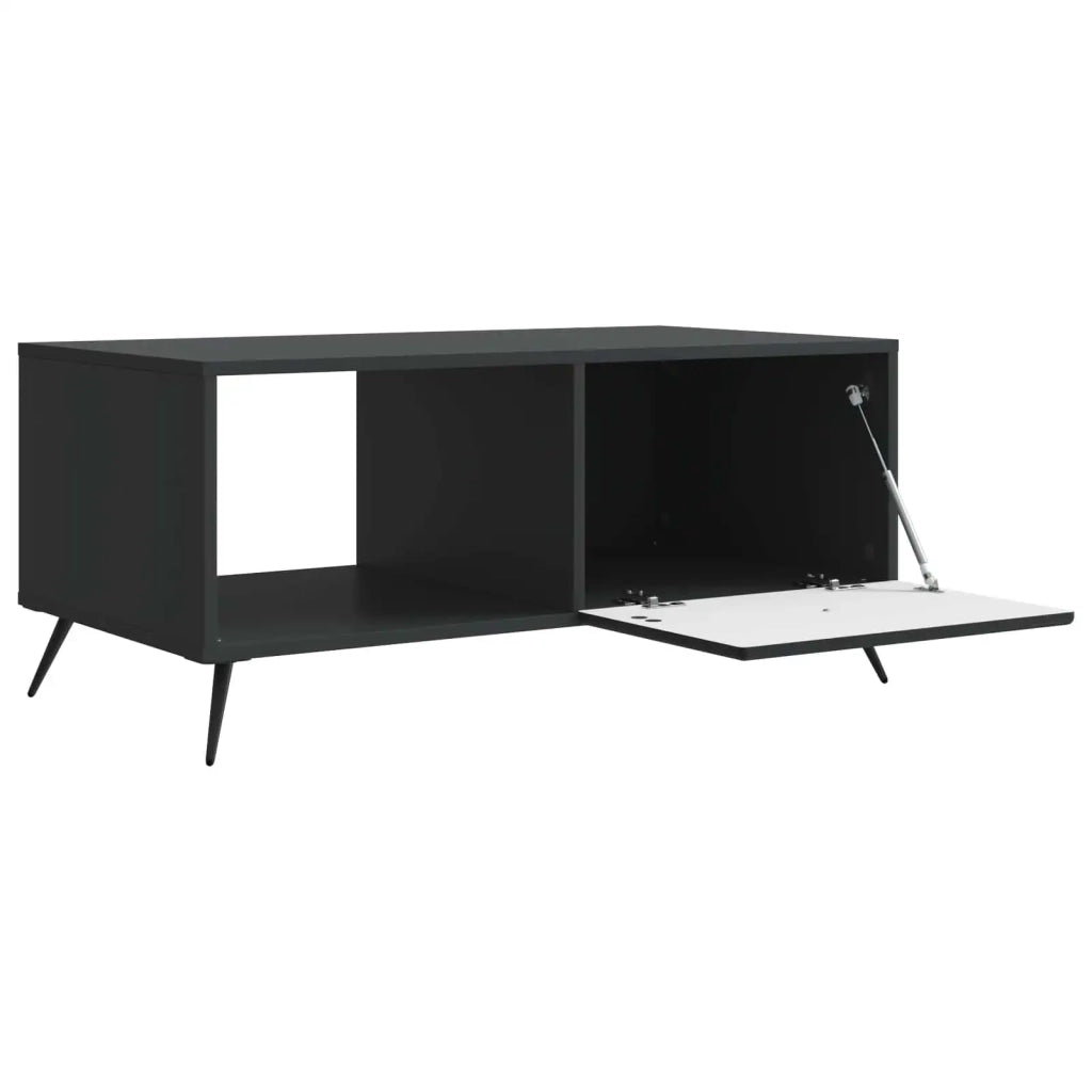 Tavolino da salotto Nero 90 x 50 x 40 cm Legno ingegnerizzato 895646