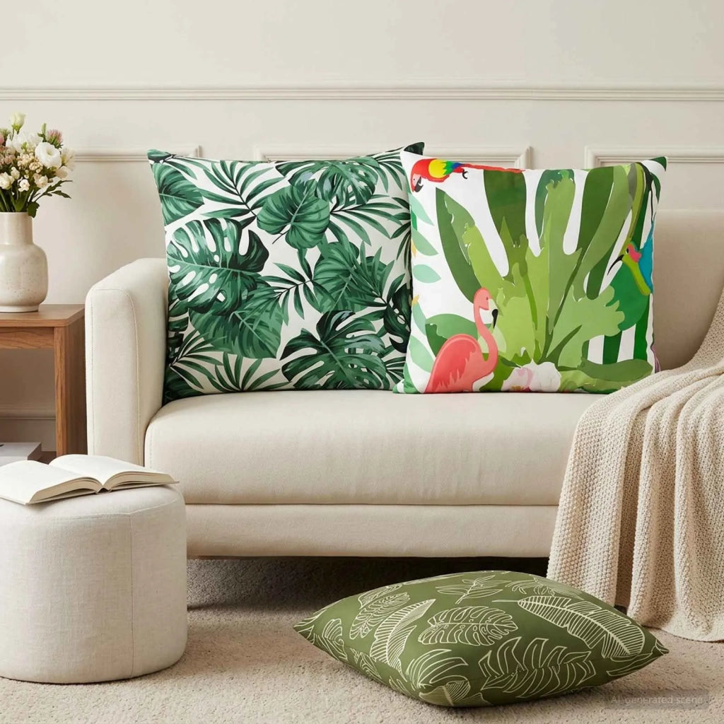 Federa 2 pcs HEERLEN Multicolore 65 x 65 cm Poliestere 913015