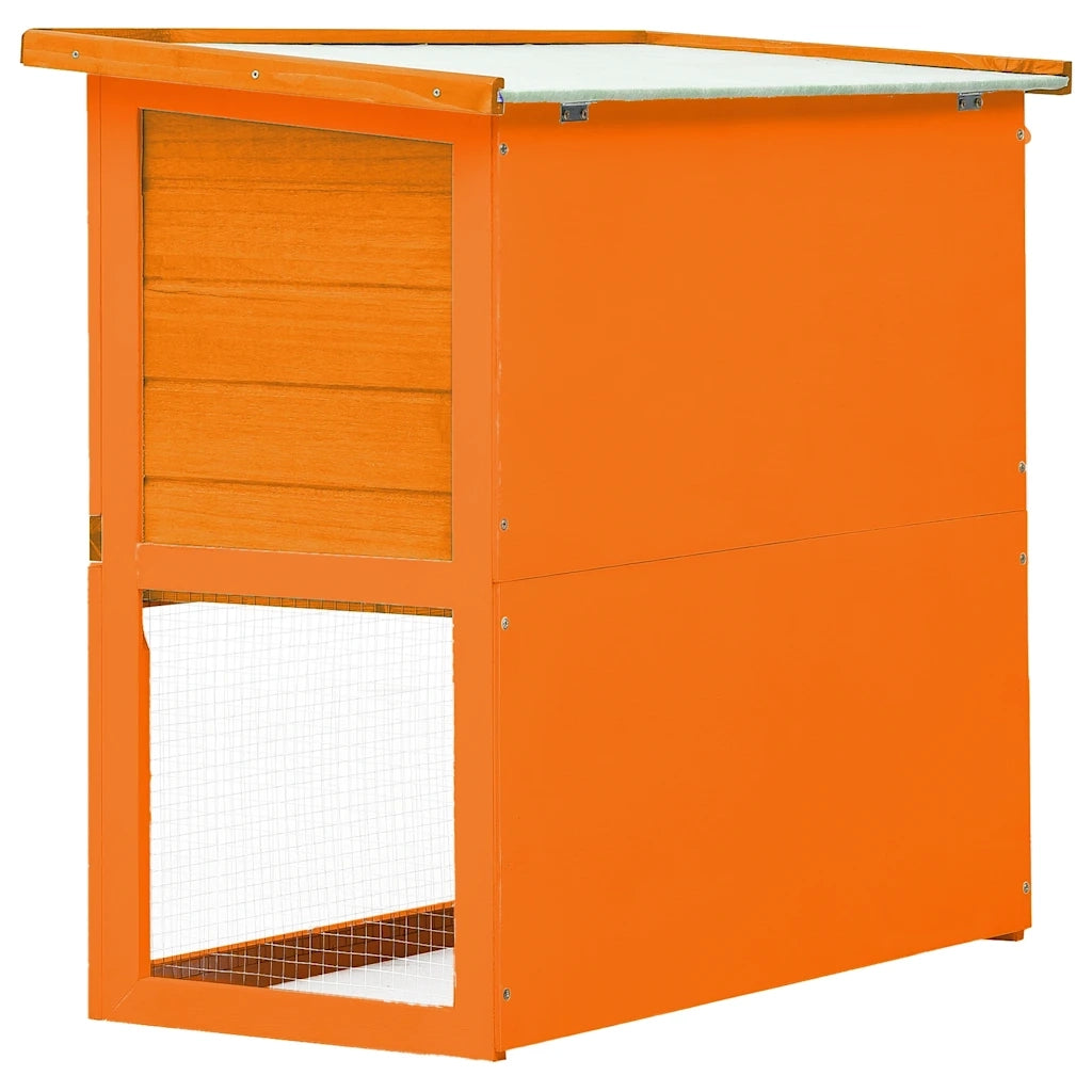 Conigliera all'Aperto Gabbia Piccoli Animali 1 Porta Legno    cod mxl 50385