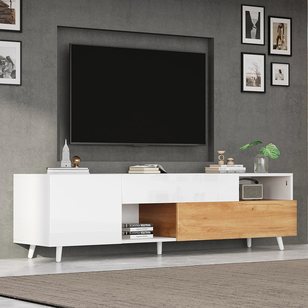 Mobile TV - Xylo - 180x38x50 cm 7 scomparti