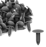 Viti plastiche a clip 40 pezzi - diametro foro 7 mm - adatti per auto - spalti/bumper - lunghezza totale 24 mm - clip di fissaggio
