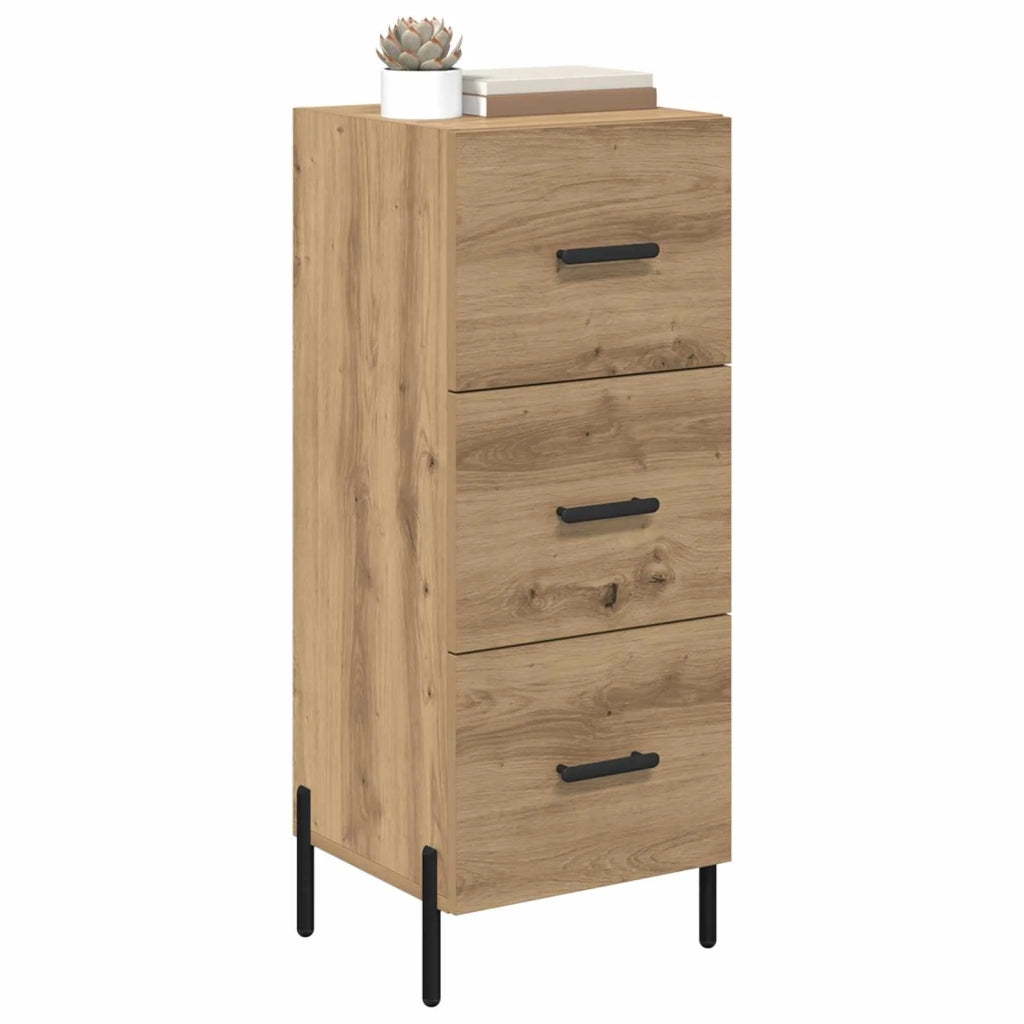 Credenza rovere artigianale 34 x 34,5 x 90 cm Legno multistrato 881568