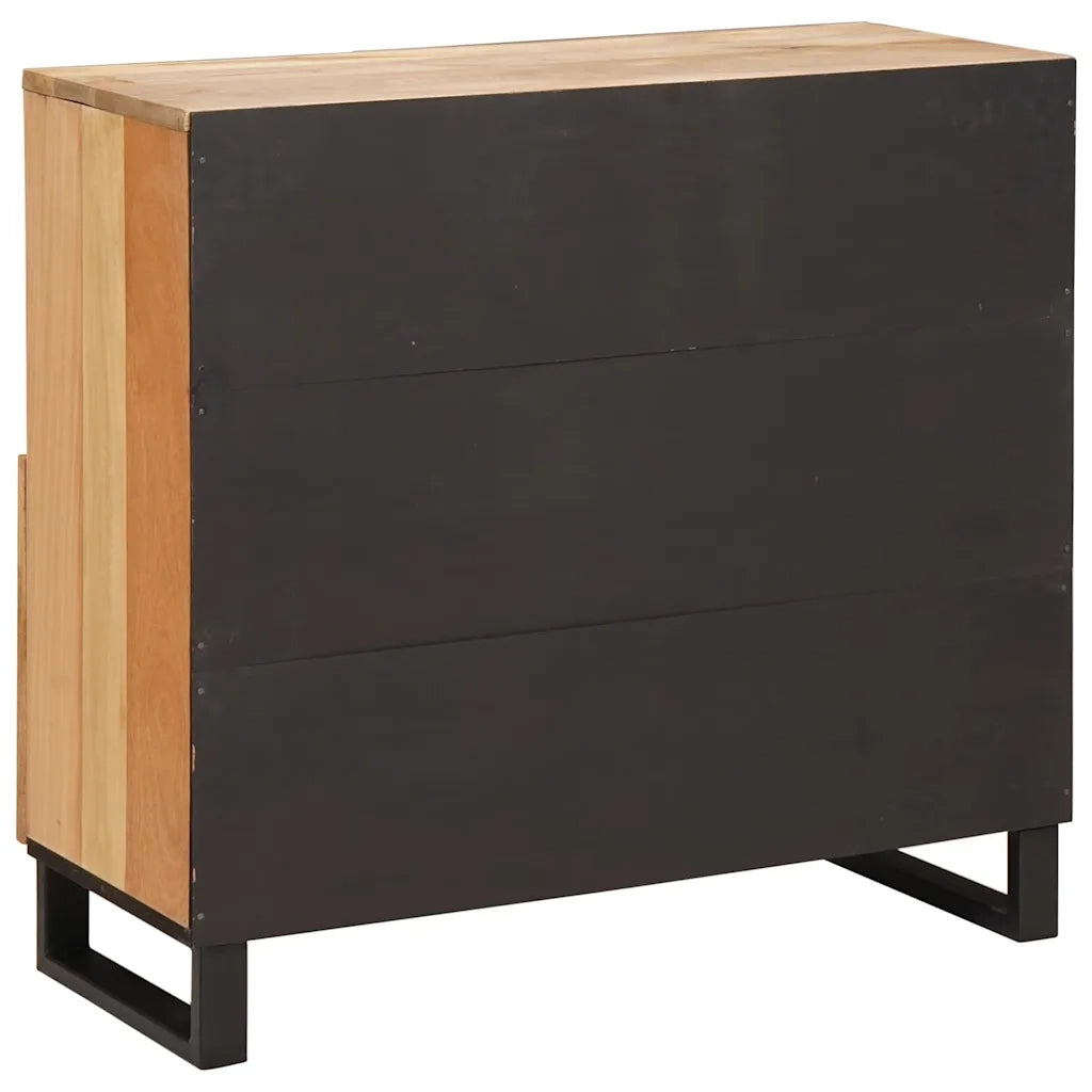 Credenza Marrone 80 x 33 x 75 cm Legno di mango massello