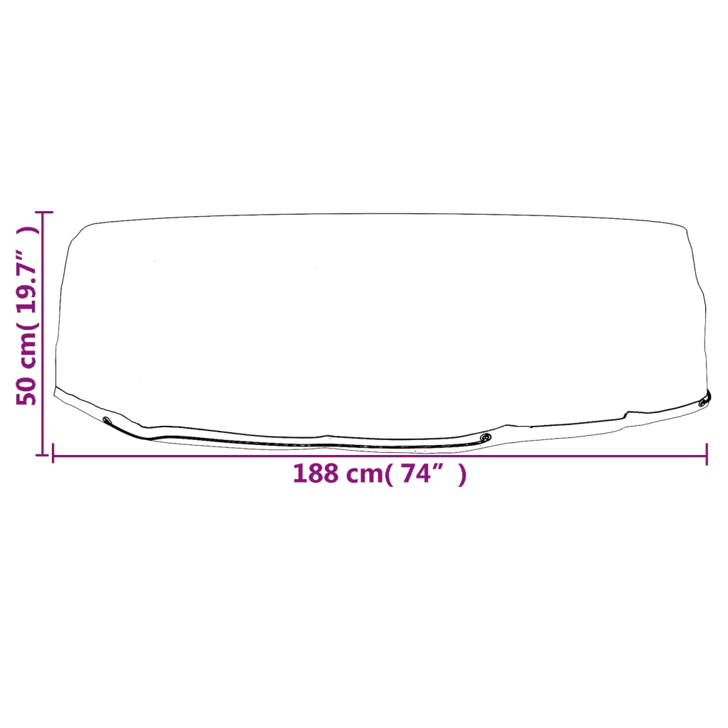 Coperture Divani Isola 2pz con 8 Occhielli Ã˜188x50 cm Rotonde